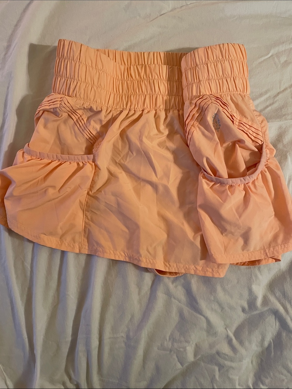 FP Movement by Free People Light Orange/Peach Athletic Shorts